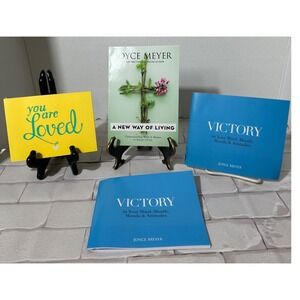 Joyce Meyer Christian Living Books Lot A New Way of Living Victory You Are Loved